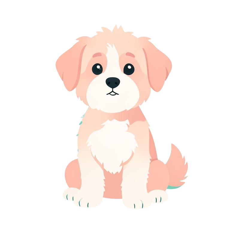 Ilustração de cachorro